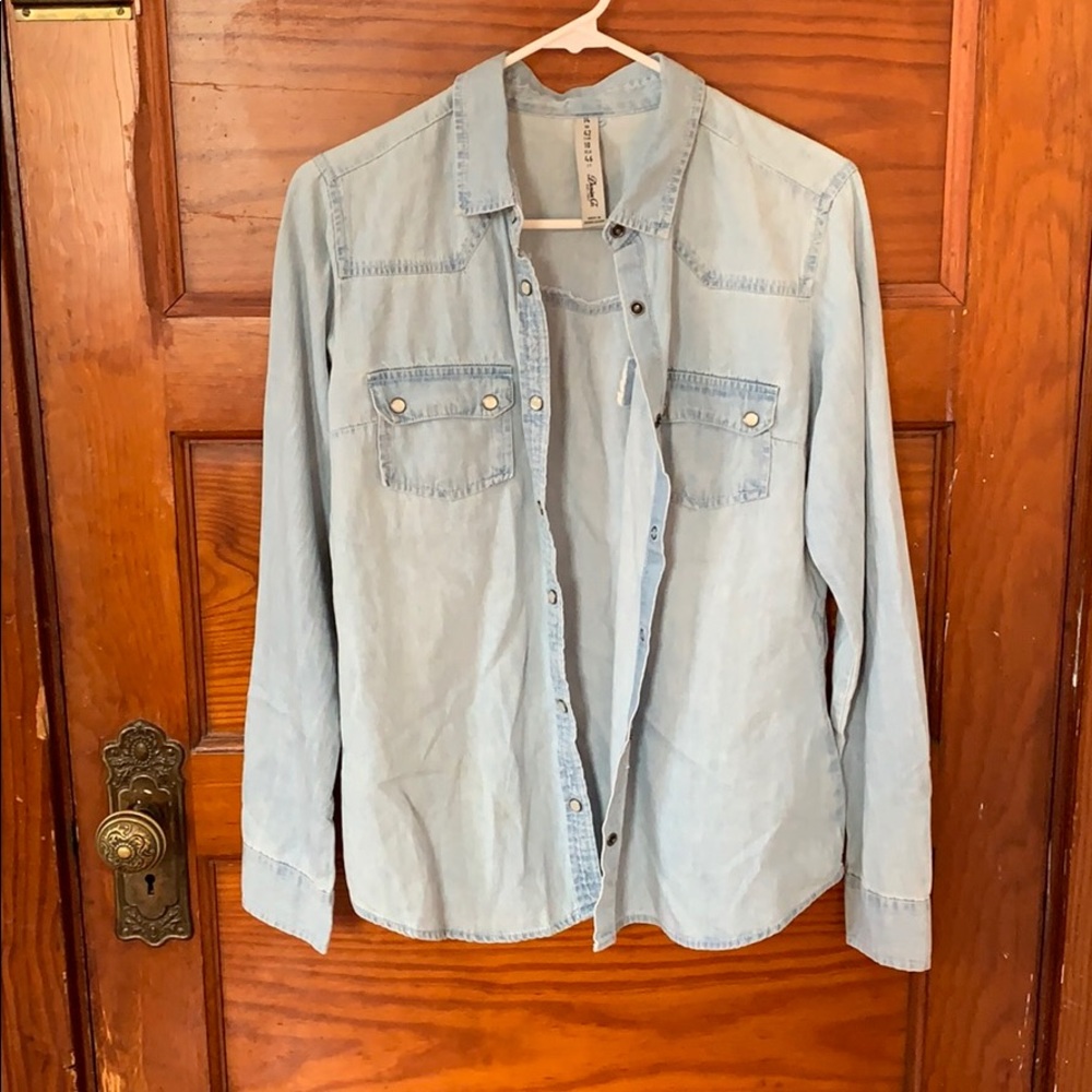 Denim Button Down